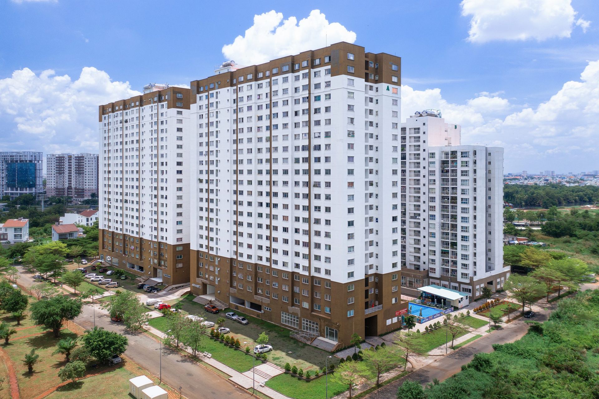 Đầu tư xây dựng Nhà thu nhập thấp Block A&D Chung cư lô số 1 - Tiểu dự án giai đoạn I Khu dân cư Hạnh Phúc.