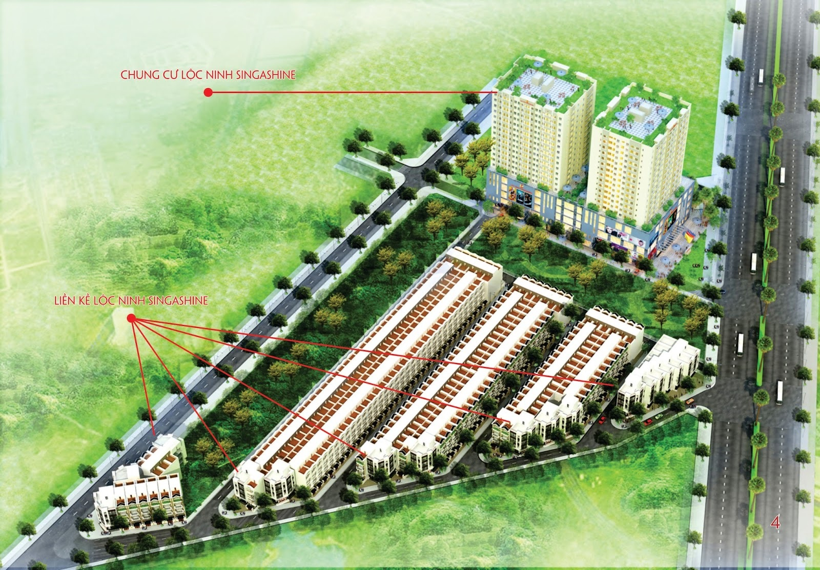 Khu nhà ở liên kề - Chúc Sơn