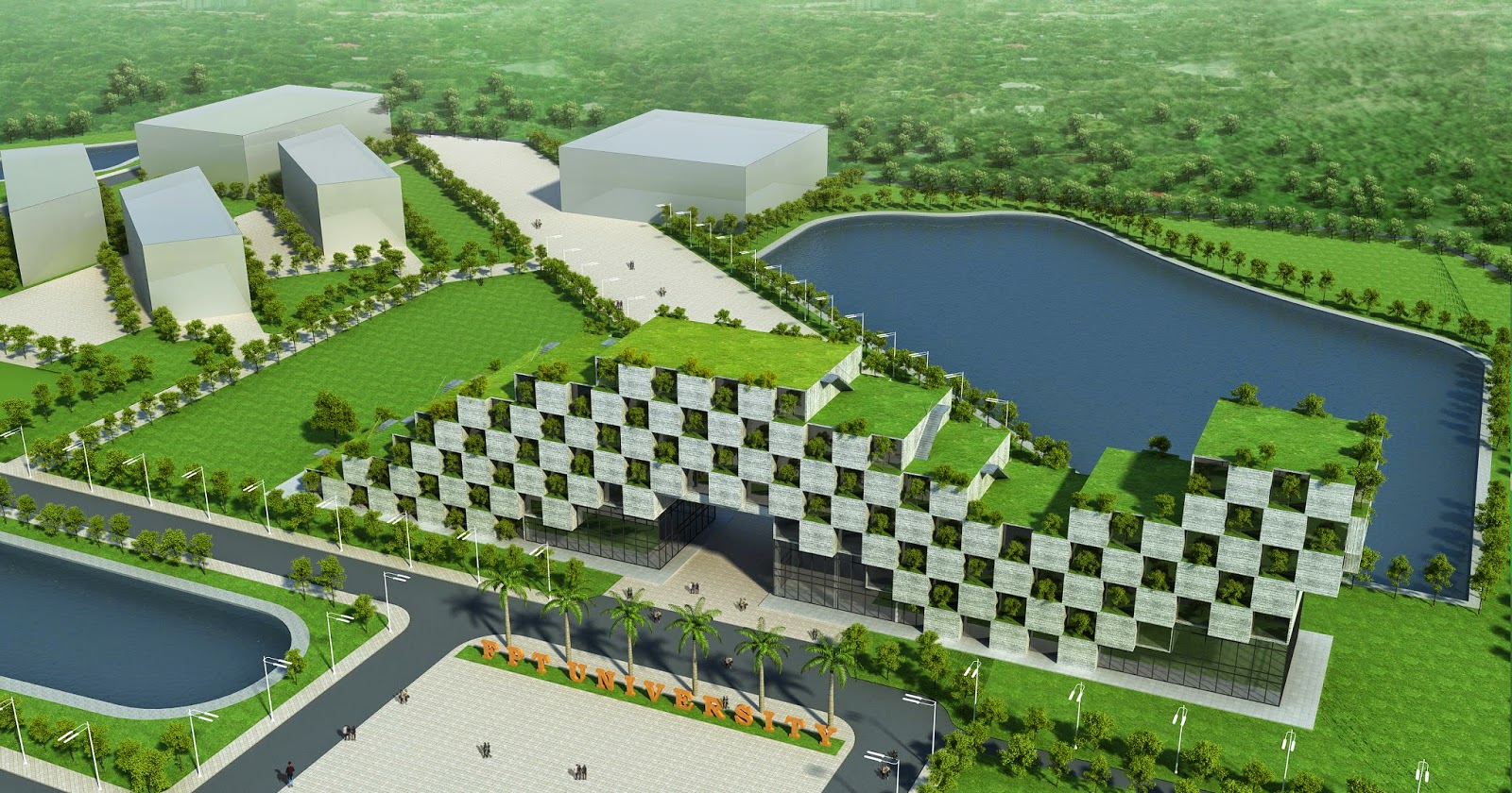 Nhà hiệu bộ - Đại học FPT