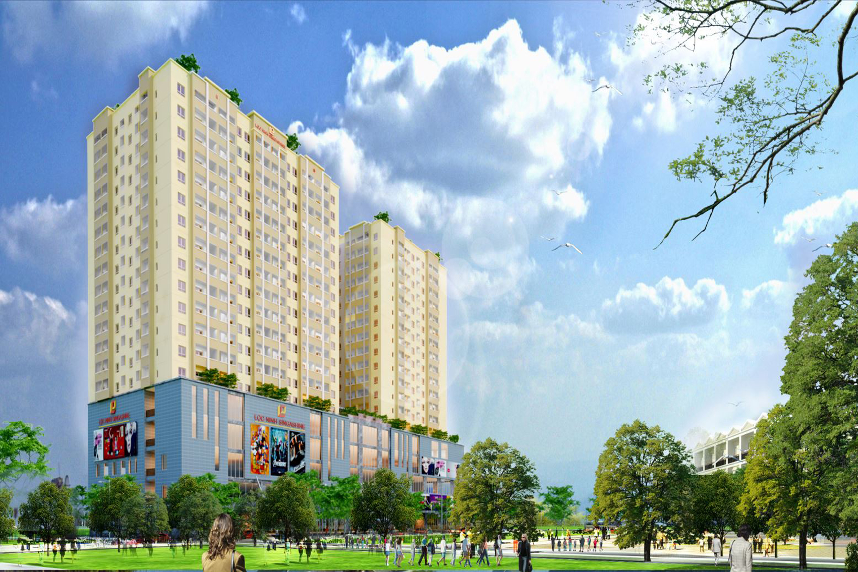 Tòa nhà hỗn hợp HH1- Dự án: Khu văn phòng giao dịch, thưong mại, giới thiệu sản phẩm và nhà ở
