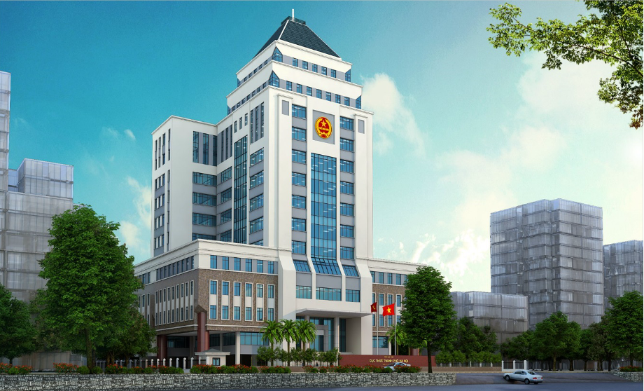 Trụ sở làm việc Cục Thuế TP Hà Nội